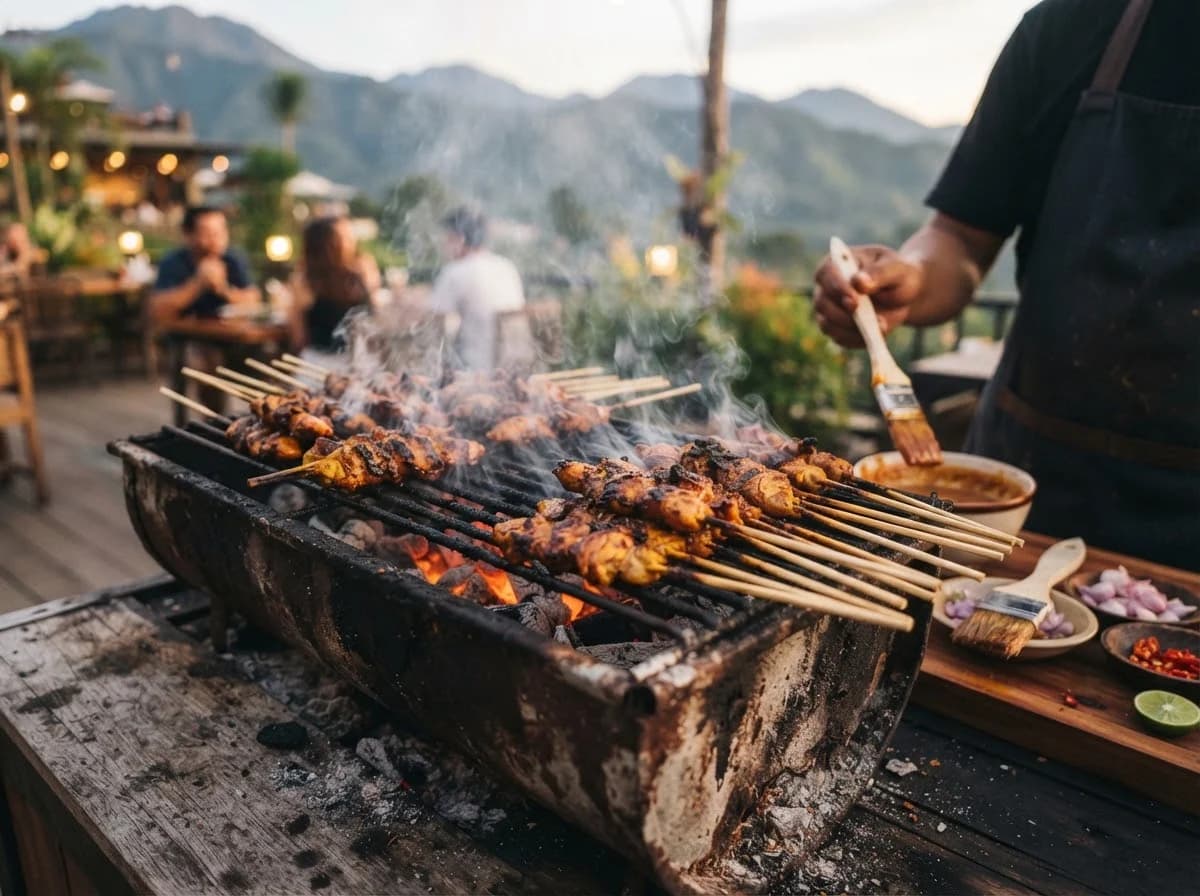 BBQ dan grill untuk pengalaman menginap di Darajat